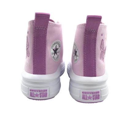 Tênis Converse All Star Cano Alto Menina Lilás CK11380001