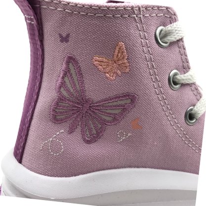 Tênis Converse All Star Cano Alto Menina Lilás CK11380001