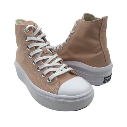 Tênis Converse All Star Feminino Cano Alto Bege CT17810016