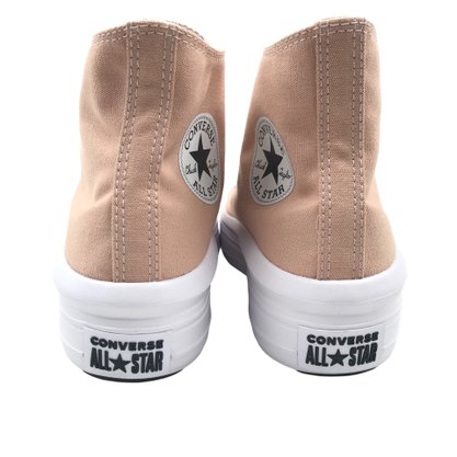Tênis Converse All Star Feminino Cano Alto Bege CT17810016