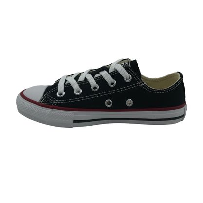 Tênis Converse All Star Infantil Unissex Preto Lona CK20007