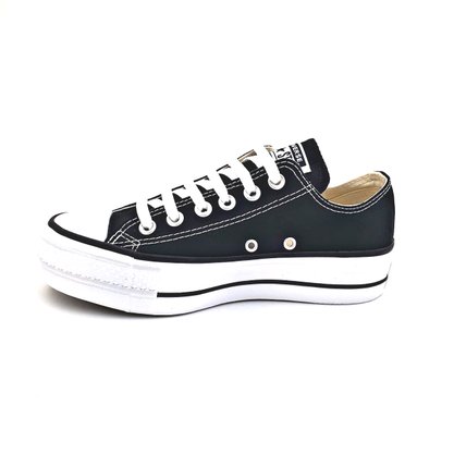 Tênis Converse All Star Lona Preto Chuck Taylor Flatform