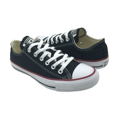 Tênis Converse All Star Lona Unissex Preto CT10007