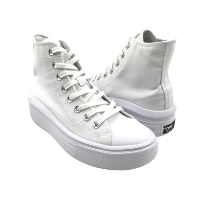 Tênis Converse All Star Unissex Cano Alto Branco CT15460002