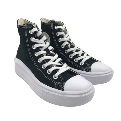Tênis Converse All Star Unissex Cano Alto Preto CT15460001