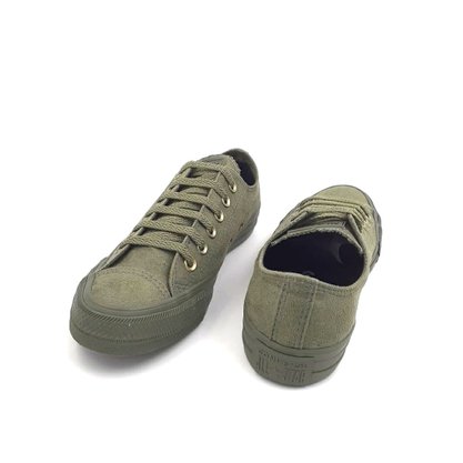 Tênis Converse All Star Verde Musgo Suede Monocolor