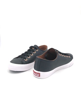 Tênis Coca Cola Feminino Preto Floater Low CC0887