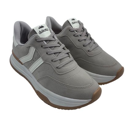 Tênis Dakota Casual Camurça Cinza 0142
