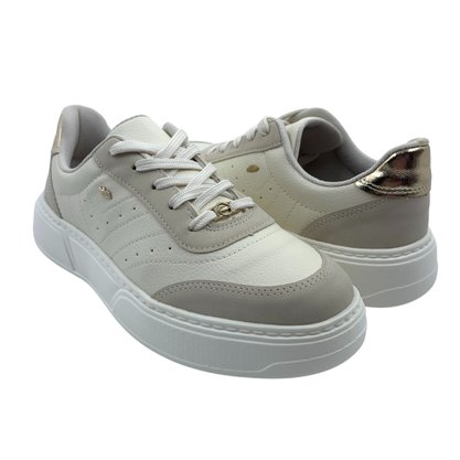 Tênis Dakota Casual Flatform Bege 0202