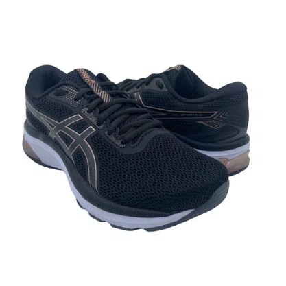 Tênis Esportivo ASICS Feminino Preto Gel-Sparta 2