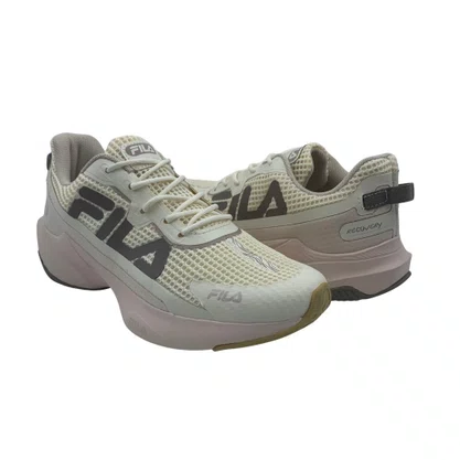 Tênis Esportivo Feminino Fila Recovery Bege