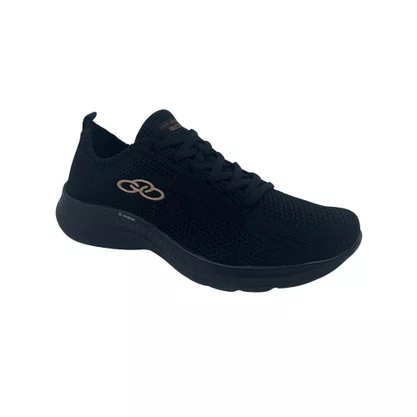Tênis Esportivo Feminino Olympikus 130G Ultraleve Preto