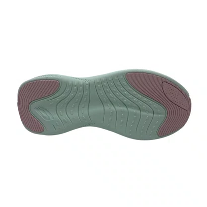 Tênis Esportivo Feminino Skechers Skech Cloud Gentle Glow Cinza