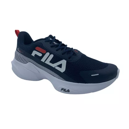 Tênis Esportivo Masculino Fila Progress Lite Azul Marinho