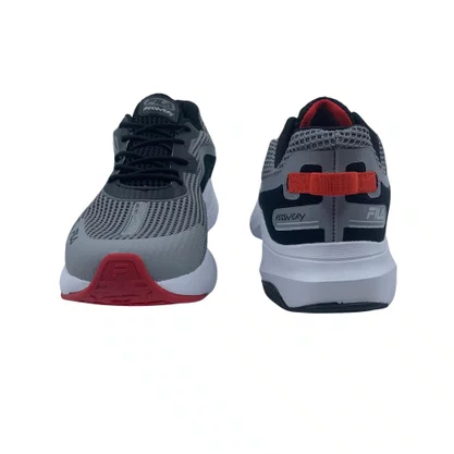 Tênis Esportivo Masculino Fila Recovery Cinza com Preto