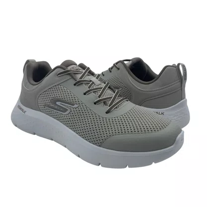 Tênis Esportivo Masculino Skechers GO WALK  Independent Bege