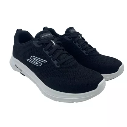 Tênis Esportivo Skechers Masculino Go Walk 8 Day Preto