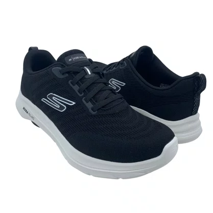 Tênis Esportivo Skechers Masculino Go Walk 8 Day Preto