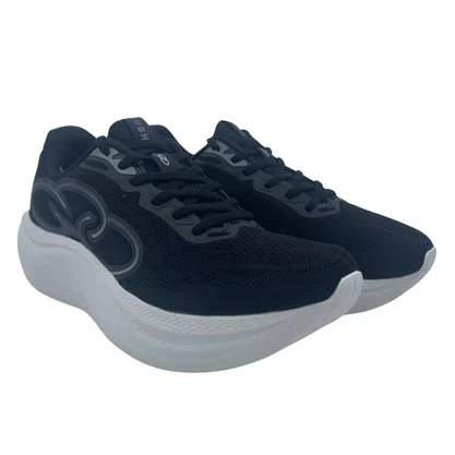 Tênis Esportivo Unissex Olympikus Preto Rush