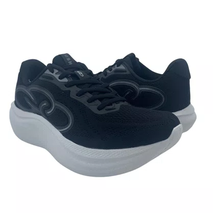 Tênis Esportivo Unissex Olympikus Preto Rush