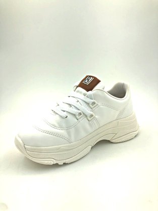 Tênis Feminino Bebecê Branco Chunky Sneaker 1319-445