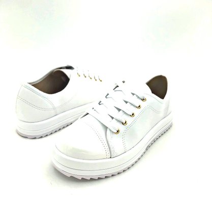 Tênis Feminino Beira Rio Flatform Branco 4196911