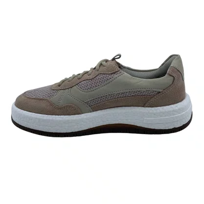 Tênis Feminino Democrata Sola TPU Bege 618104