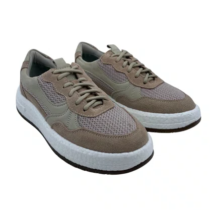 Tênis Feminino Democrata Sola TPU Bege 618104