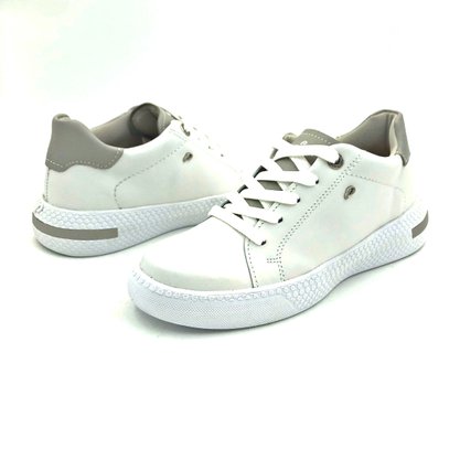 Tênis Feminino Pegada Couro Natural Branco 214351