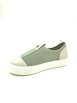 Tênis Feminino Slip On Bebecê Verde 2141-697