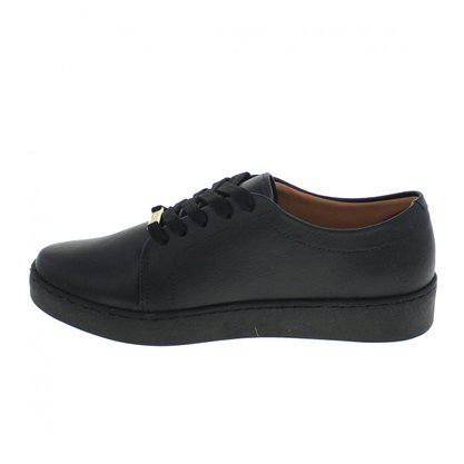 Tênis Feminino Vizzano Preto Casual Sola Preta 1214205