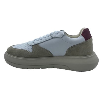 Tênis Ferracini Casual Sneakers Couro Branco Energy 8287