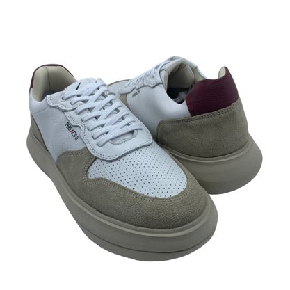 Tênis Ferracini Casual Sneakers Couro Branco Energy 8287