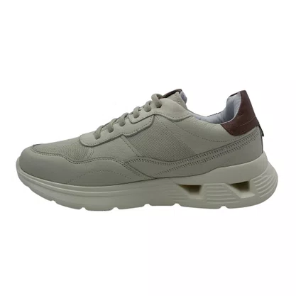 Tênis Ferracini Speed 8352 Couro Off White Fly EVA