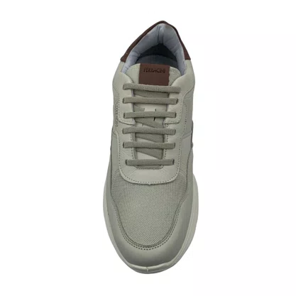 Tênis Ferracini Speed 8352 Couro Off White Fly EVA