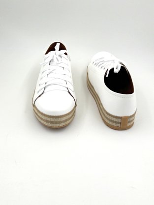 Tênis Flatform Feminino Branco RedSun 210206