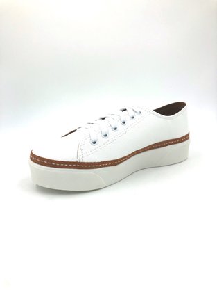 Tênis Flatform Feminino Branco RedSun 211410