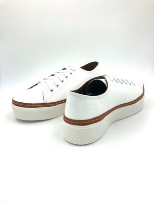 Tênis Flatform Feminino Branco RedSun 211410
