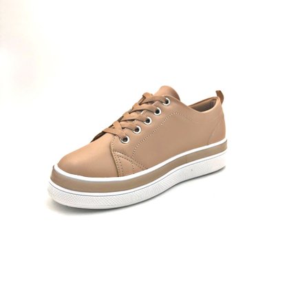 Tênis Flatform Feminino Nude Renata Mello 58931