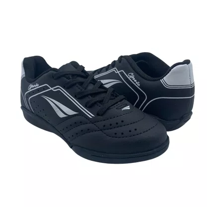 Tênis Futsal Infantil Penalty Classic Y-1 Preto/Branco