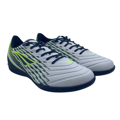 Tênis Futsal Masculino Penalty Garra Y-2.0 Branco e Marinho