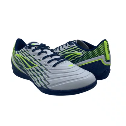 Tênis Futsal Masculino Penalty Garra Y-2.0 Branco e Marinho