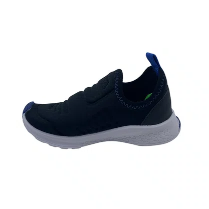 Tênis Infantil Batatinha Preto BT13 Tecido Elástico Menino