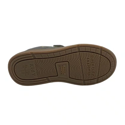Tênis Kidy Menino Casual Calce Fácil Cinza 3291018