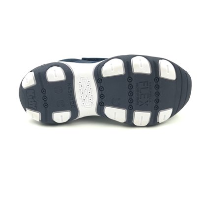 Tênis Kidy Menino Velcro com Carro Azul 70818