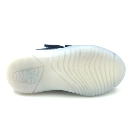 Tênis Kidy Menino Velcro com Luz Azul Marinho 200186