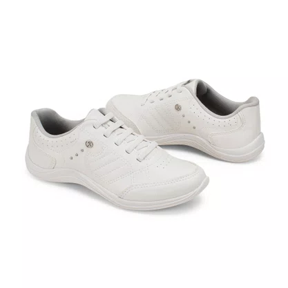 Tênis Kolosh Branco 4424 Calce Fácil Conforto