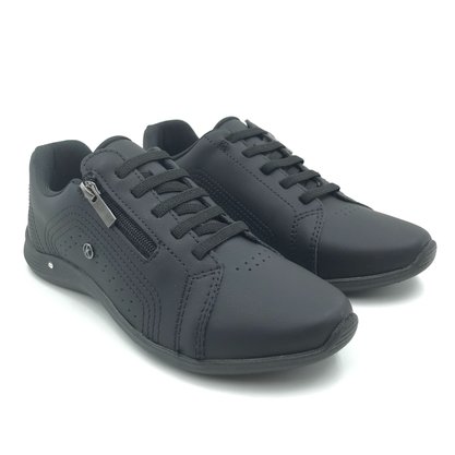 Tênis Kolosh Casual com Zíper Preto 3192