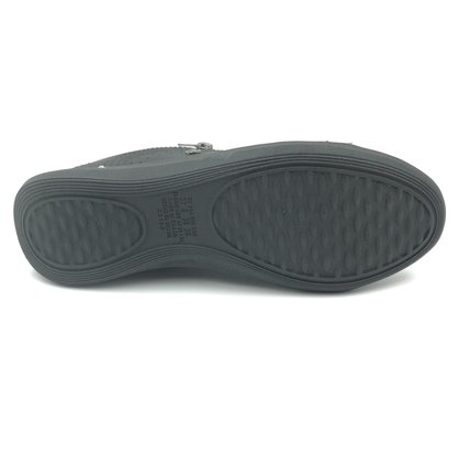 Tênis Kolosh Casual com Zíper Preto 3192