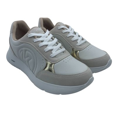 Tênis Kolosh Casual Feminino Leve Bege 3962